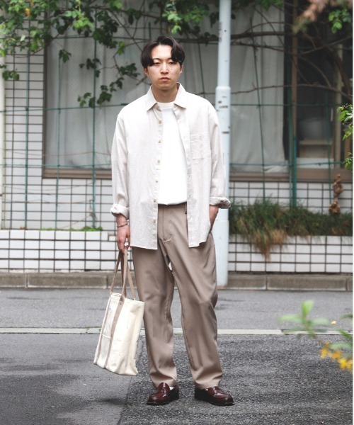 BACK NUMBER（バックナンバー）の「【店舗で人気】【BACK NUMBER】「接触冷感・イージーケア・イージーウエスト」「BENRY」サマーイージーパンツ（その他パンツ・メンズ・グレー/ブラック/オリーブ/サックスブルー/ライトベージュ・L/XL/M）」の22枚目の写真