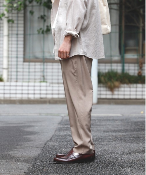 BACK NUMBER（バックナンバー）の「【店舗で人気】【BACK NUMBER】「接触冷感・イージーケア・イージーウエスト」「BENRY」サマーイージーパンツ（その他パンツ・メンズ・グレー/ブラック/オリーブ/サックスブルー/ライトベージュ・L/XL/M）」の12枚目の写真