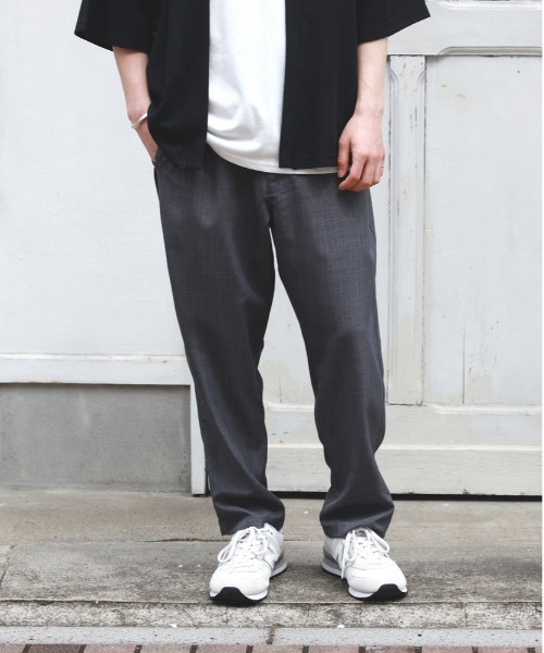 BACK NUMBER（バックナンバー）の「【店舗で人気】【BACK NUMBER】「接触冷感・イージーケア・イージーウエスト」「BENRY」サマーイージーパンツ（その他パンツ・メンズ・グレー/ブラック/オリーブ/サックスブルー/ライトベージュ・L/XL/M）」の14枚目の写真