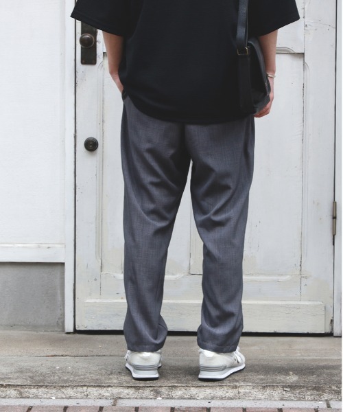 BACK NUMBER（バックナンバー）の「【店舗で人気】【BACK NUMBER】「接触冷感・イージーケア・イージーウエスト」「BENRY」サマーイージーパンツ（その他パンツ・メンズ・グレー/ブラック/オリーブ/サックスブルー/ライトベージュ・L/XL/M）」の15枚目の写真