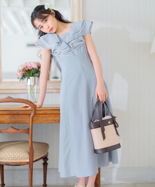 WILLSELECTION(ウィルセレクション)の「タックリボン雑材コンビバケツバッグ(ショルダーバッグ・レディース・オフホワイト/ダークブラウン・FREE)」の18枚目の写真