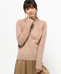 Chico | 【who's who Chico】 細ケーブルハイネックニット(ニット/セーター)