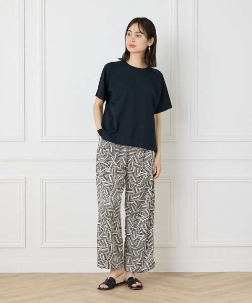 ニット セーター 「WEB限定」Tシャツ風プルオーバーニット レディース セール】【WEB限定】Tシャツ風プルオーバーニット（ニット