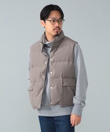美品♡ ウールリッチ 3way ダウンベスト ラクーンファー カーキ S WOOLRICH｜ウールリッチのベスト（グリーン・カーキ/緑色系