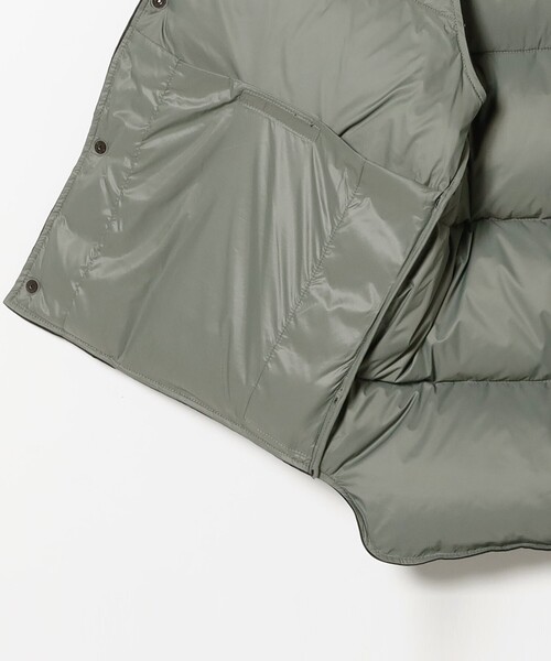 WOOLRICH（ウールリッチ）の「【別注】WOOLRICH / ダウンベスト（ベスト・メンズ・ブラック/カーキ・SMALL/LARGE/MEDIUM）」の9枚目の写真