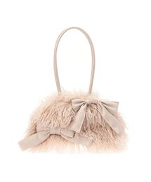 merry jenny | ribbonフェイクファーボストンbag(ボストンバッグ)