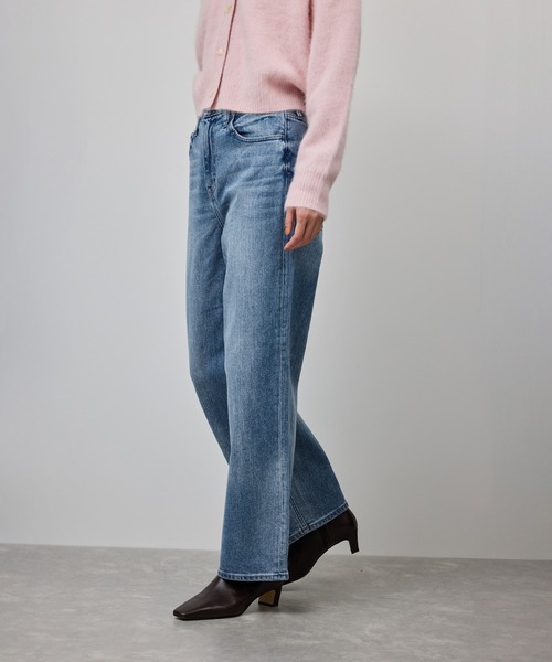 Healthy denim(ヘルシーデニム)の「【WEB・一部店舗限定】【Healthy DENIM(ヘルシーデニム)】Pink Pepper(一部別注カラー)(デニムパンツ・レディース・ブルー系その他4/ブラック/ブルー系その他・23/24/25/22)」の4枚目の写真