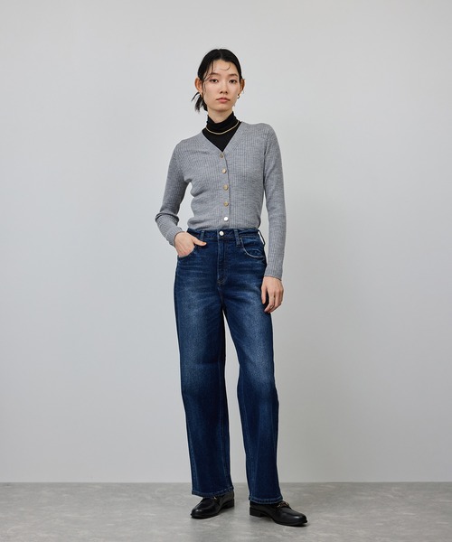 Healthy denim(ヘルシーデニム)の「【WEB・一部店舗限定】【Healthy DENIM(ヘルシーデニム)】Pink Pepper(一部別注カラー)(デニムパンツ・レディース・ブルー系その他4/ブラック/ブルー系その他・23/24/25/22)」の11枚目の写真