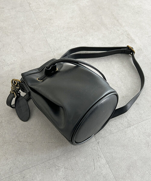 CPCM（シーピーシーエム）の「PU巾着ショルダーバッグ（ショルダーバッグ・メンズ・ブラウン/キャメル/ブラック・FREE）」の6枚目の写真