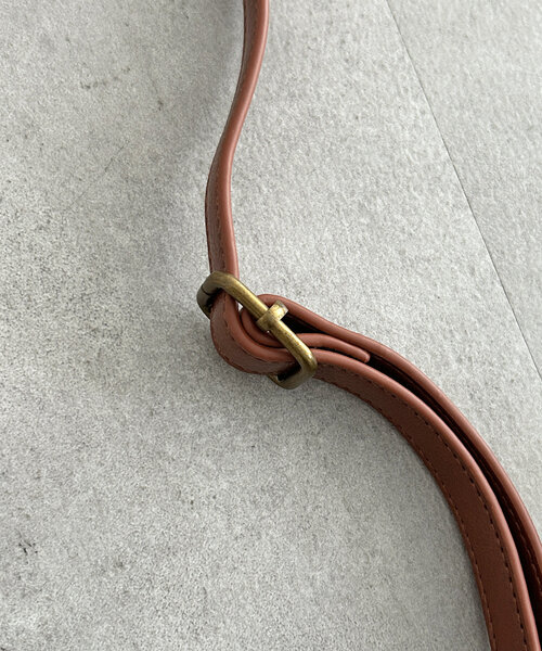 CPCM（シーピーシーエム）の「PU巾着ショルダーバッグ（ショルダーバッグ・メンズ・ブラウン/キャメル/ブラック・FREE）」の18枚目の写真