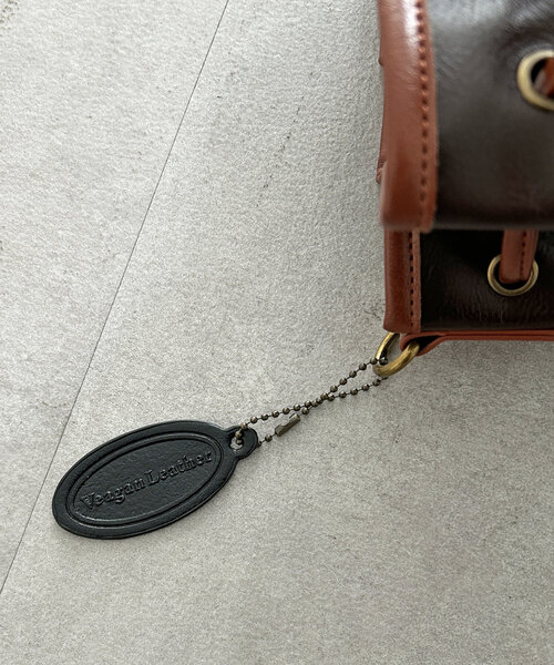 CPCM（シーピーシーエム）の「PU巾着ショルダーバッグ（ショルダーバッグ・メンズ・ブラウン/キャメル/ブラック・FREE）」の20枚目の写真