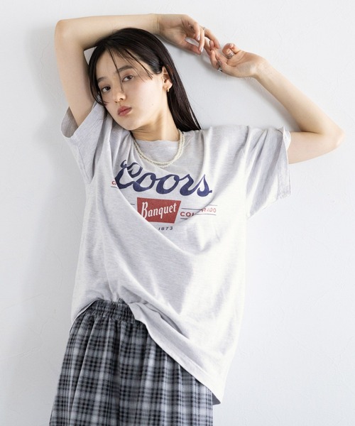 tシャツ GOOD ROCK SPEED/BEERプリントTシャツ レディース GOOD ROCK SPEED tシャツ SPEED/BEERプリントTシャツ レディース