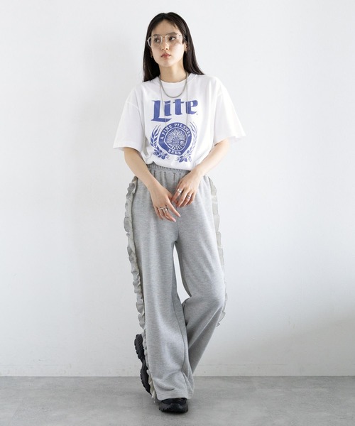 GOOD ROCK SPEED(グッドロックスピード)の「GOOD ROCK SPEED/BEERプリントTシャツ(Tシャツ/カットソー・レディース・オフホワイト/その他4/その他13/ネイビー・FREE)」の14枚目の写真