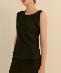 kiehtova | 【kiehtova】BREEZE COTTON BLOCKING TANK TOPS/ブリーズ コットン ブロッキング タンク KTWR37(タンクトップ)