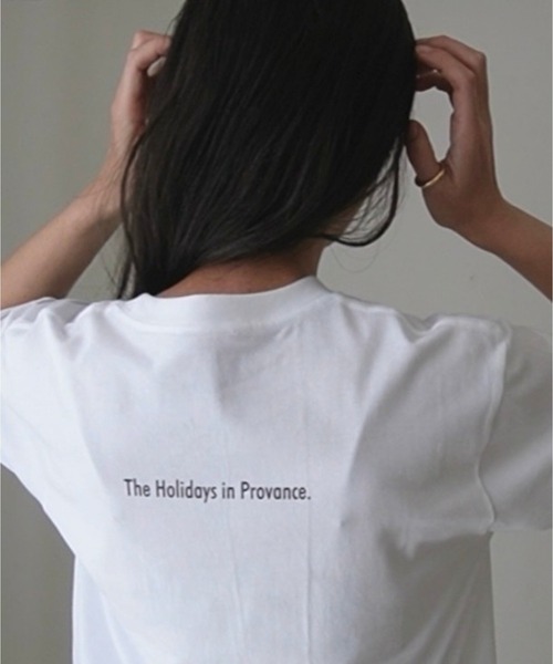 Lynn.（リン）の「THE HOLIDAY TEE（Tシャツ/カットソー・レディース・ホワイト・M/S）」の2枚目の写真
