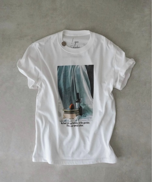 Lynn.（リン）の「THE HOLIDAY TEE（Tシャツ/カットソー・レディース・ホワイト・M/S）」の3枚目の写真