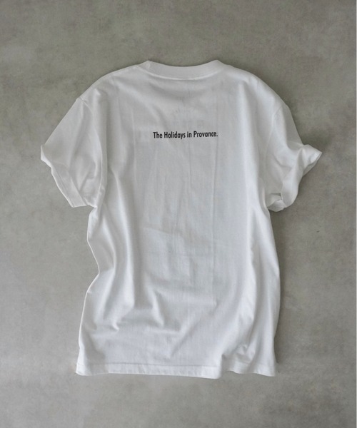 Lynn.（リン）の「THE HOLIDAY TEE（Tシャツ/カットソー・レディース・ホワイト・M/S）」の4枚目の写真