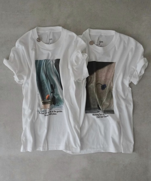 Lynn.（リン）の「THE HOLIDAY TEE（Tシャツ/カットソー・レディース・ホワイト・M/S）」の10枚目の写真