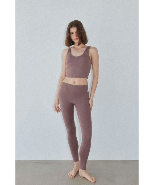 ALEXIA STAM（アリシアスタン）の「Wellness Long Leggings /UVカットロングレギンス（その他パンツ・レディース・チャコールグレー/ブラウン・S/M/L）」の6枚目の写真