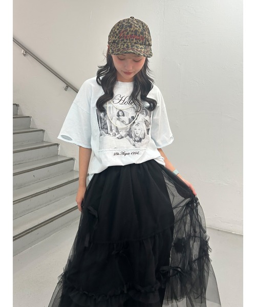 セール】チュールリボンロングスカート（スカート）｜jouetie