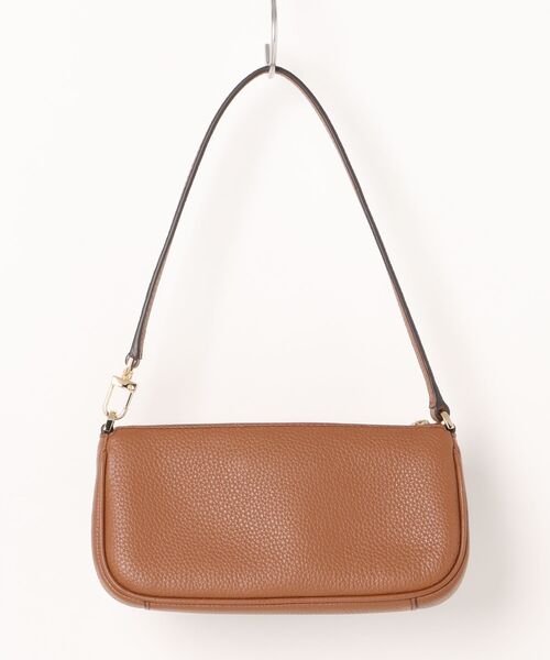MICHAEL KORS(マイケルコース)の「ZOE ぺブル レザー ポシェット ショルダー スモール(ショルダーバッグ・レディース・ブラウン系・FREE)」の6枚目の写真