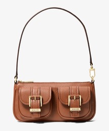 ZOE ぺブル レザー ポシェット ショルダー スモール