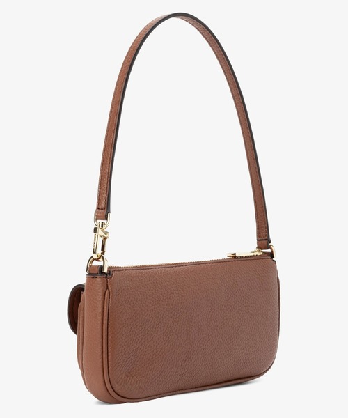 MICHAEL KORS(マイケルコース)の「ZOE ぺブル レザー ポシェット ショルダー スモール(ショルダーバッグ・レディース・ブラウン系・FREE)」の4枚目の写真