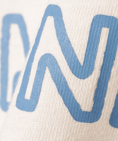 BEAMS mini（ビームスミニ）の「スマイルロゴ ビッグ ロングスリーブ Tシャツ 2025FW（90～140cm）（Tシャツ/カットソー・キッズ・ホワイト系その他5/オリーブ/クリーム/ピンク・90/110/140/100/120/130）」の10枚目の写真