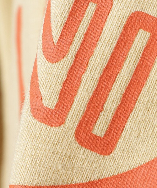 BEAMS mini（ビームスミニ）の「スマイルロゴ ビッグ ロングスリーブ Tシャツ 2025FW（90～140cm）（Tシャツ/カットソー・キッズ・ホワイト系その他5/オリーブ/クリーム/ピンク・90/110/140/100/120/130）」の5枚目の写真