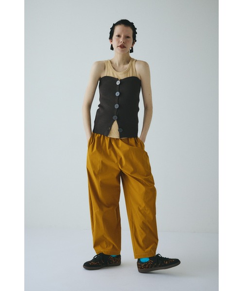 ニット セーター Front button knit bustier　　フロントボタンニットビスチェ レディース Front button knit bustier フロントボタンニットビスチェ