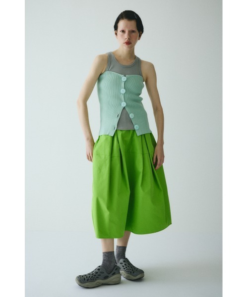 ニット セーター Front button knit bustier　　フロントボタンニットビスチェ レディース Front button knit bustier フロントボタンニットビスチェ