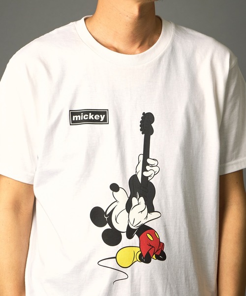 GoodWear グッドウェア Disny Collection ミッキーボックスロゴプリントTシャツ 2 LCS-252002【クリックポスト可】 GoodWear グッドウェア Disny Collection ミッキーボックスロゴ