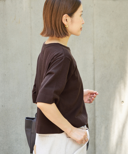 WEB限定/追加》クロップドTシャツ（Tシャツ/カットソー）｜IENA