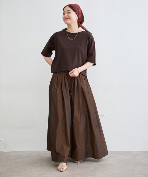 WEB限定/追加》クロップドTシャツ（Tシャツ/カットソー）｜IENA