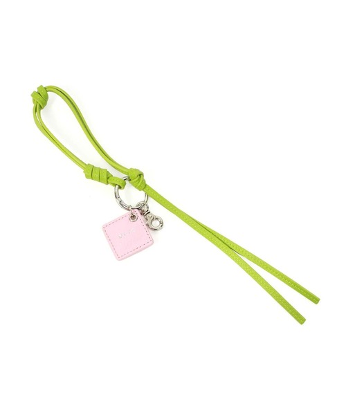 Beau're（ヴュレ）の「【BEAURE】B-25304　レザータッセルスマホストラップ（スマホグッズ・レディース・パープル/ライトグリーン/ブラック/アイボリー/キャメル・FREE）」の19枚目の写真