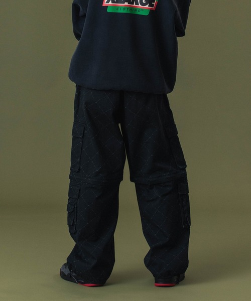 XLARGE(エクストララージ)の「BARBED WIRE 2WAY CARGO PANTS(カーゴパンツ・メンズ・ブラック/ベージュ・32inch/30inch/34inch/36inch)」の4枚目の写真