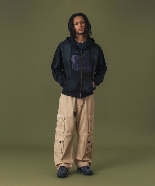 XLARGE(エクストララージ)の「BARBED WIRE 2WAY CARGO PANTS(カーゴパンツ・メンズ・ブラック/ベージュ・32inch/30inch/34inch/36inch)」の13枚目の写真