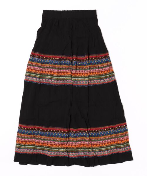 チャイハネ(チャイハネ)の「【チャイハネ】サラパチロングスカート(スカート・レディース・ブラウン/ホワイト/ブラック・FREE)」の13枚目の写真