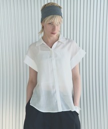 Muel Chic | Lay sheer shirt レイシアーシャツ(シャツ/ブラウス)