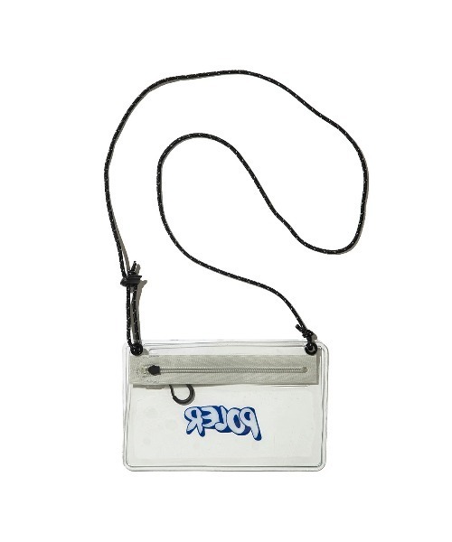 POLeR（ポーラー）の「POLER HIGH&DRY PVC CLEAR MOBILE SACOCHE（ポーラー ハイ＆ドライ PVC クリア モバイル サコッシュ）（ボディバッグ/ウエストポーチ・メンズ・ブラック/グレー/オレンジ/パープル・ONE SIZE）」の10枚目の写真