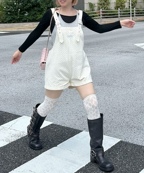 Alley Tokyo(アリートーキョー)の「ホルターキャミとロンT(Tシャツ/カットソー・レディース・グレー/ブラック・FREE)」の8枚目の写真