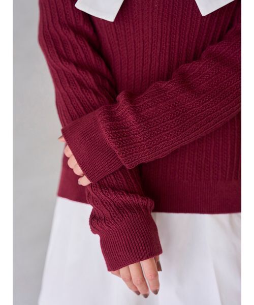 セール】シャツコンビチュニック（その他トップス）｜SNIDEL