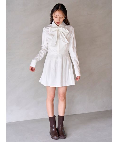 シャツコンビチュニック（その他トップス）｜SNIDEL（スナイデル）の