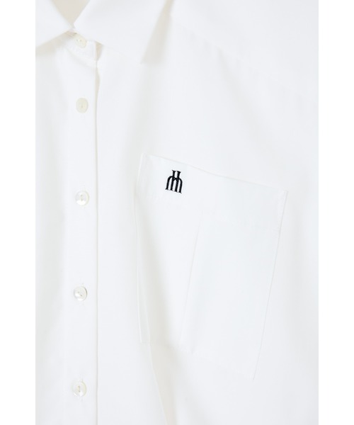 Trois Logo Cropped Shirt（シャツ/ブラウス）｜Her lip to