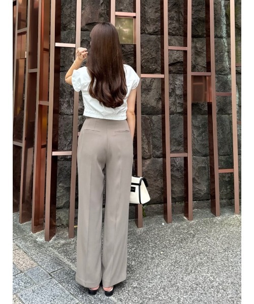 Trois Logo Cropped Shirt（シャツ/ブラウス）｜Her lip to