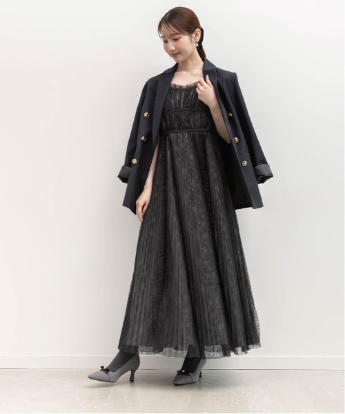 RANDA（ランダ）の「ダブルブレストテーラードジャケット（テーラードジャケット・レディース・グレー/ブラウン/ネイビー・0/1）」の12枚目の写真