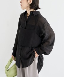 Green　Parks | SET2点シアーシャツ+ビスチェ(シャツ/ブラウス)