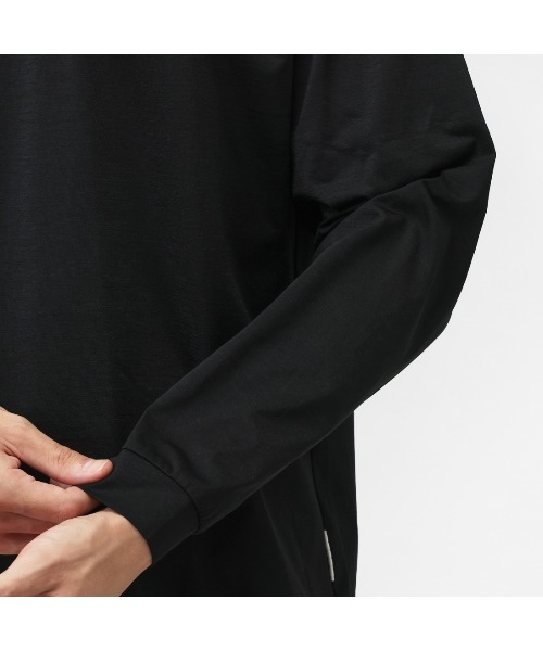 TIGORA（ティゴラ）の「ティゴラ TIGORA ドライストレッチロングTシャツ（Tシャツ/カットソー・メンズ・サンドグレー/ネイビー/ブラック・L/3L/S/M/LL）」の10枚目の写真