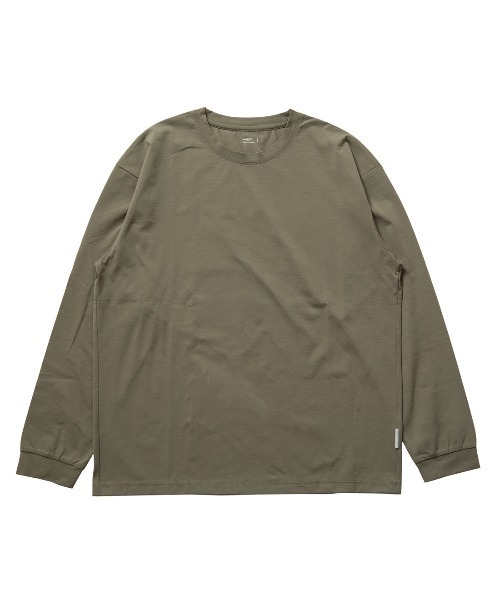 TIGORA（ティゴラ）の「ティゴラ TIGORA ドライストレッチロングTシャツ（Tシャツ/カットソー・メンズ・サンドグレー/ネイビー/ブラック・L/3L/S/M/LL）」の19枚目の写真
