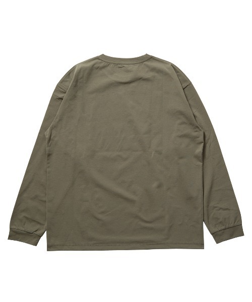TIGORA（ティゴラ）の「ティゴラ TIGORA ドライストレッチロングTシャツ（Tシャツ/カットソー・メンズ・サンドグレー/ネイビー/ブラック・L/3L/S/M/LL）」の4枚目の写真